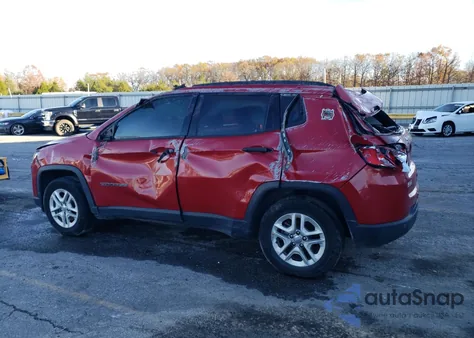 2018 Jeep Compass Sport z USA, uszkodzony, nr VIN 3C4NJCAB6JT204441